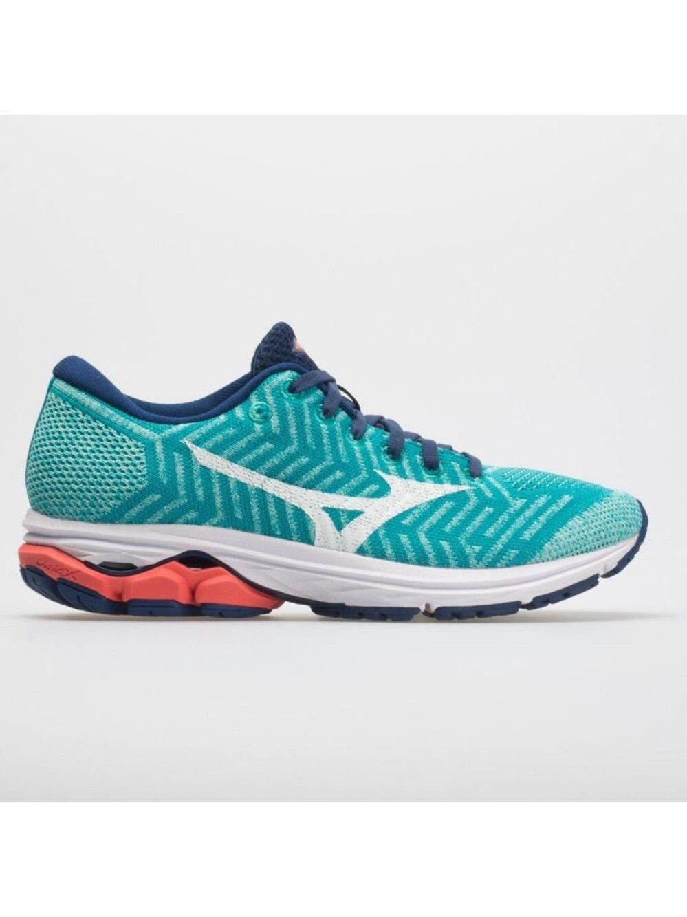 Mizuno Women's Teal and Coral Athletic Shoes